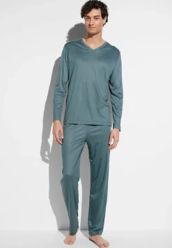 Homme Zimmerli Sustainable LuxuryPyjama longues - jade