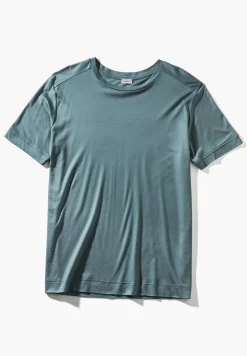Homme Zimmerli Sustainable LuxuryT-Shirt à manches courtes - jade