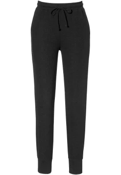 Femme Zimmerli Winter LoungePantalon - nearly black