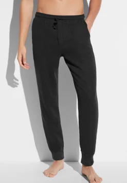 Homme Zimmerli Winter LoungePantalon - nearly black