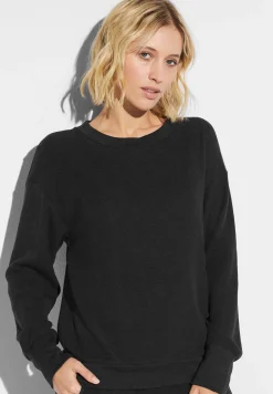 Femme Zimmerli Winter LoungePull-over - nearly black