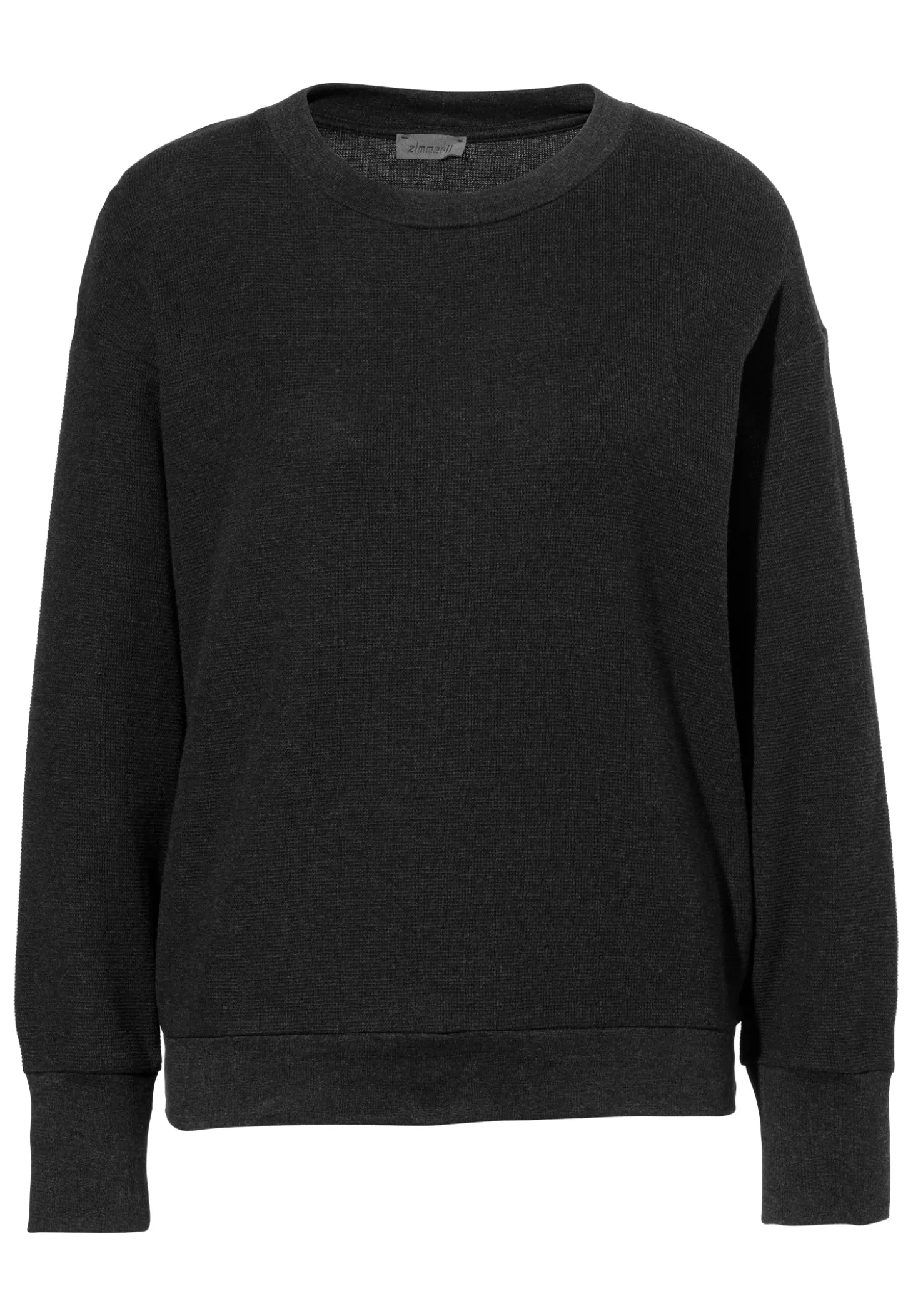Femme Zimmerli Winter LoungePull-over - nearly black