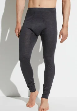 Homme Zimmerli Wool & SilkCaleçon longues - charcoal