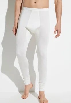 Homme Zimmerli Wool & SilkCaleçon longues - écru