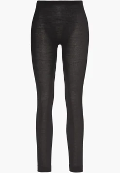 Femme Zimmerli Wool & SilkLeggings - black