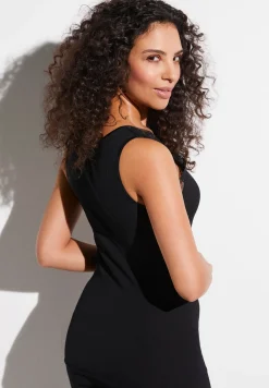 Femme Zimmerli Wool & SilkTop - black