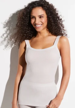 Femme Zimmerli Wool & SilkTop - dove