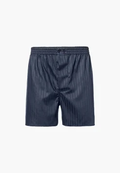 Homme Zimmerli Woven NightwearBoxer Shorts - navy