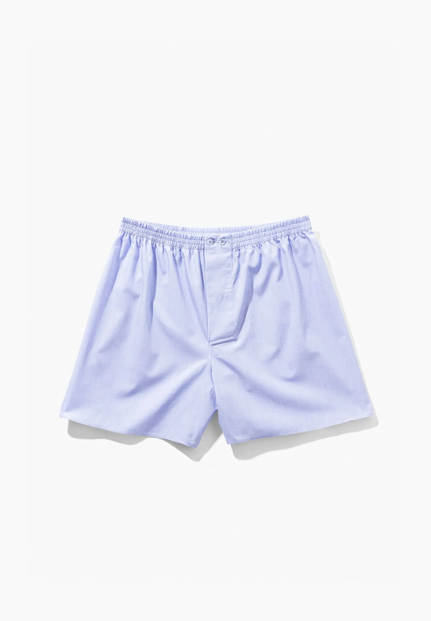 Homme Zimmerli Woven NightwearBoxer Shorts - light blue