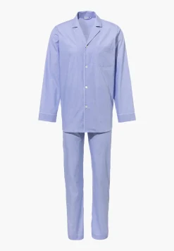 Homme Zimmerli Woven NightwearPyjama longues - light blue